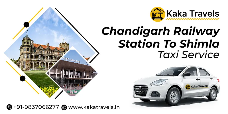 Chandigarh Railway Station to Shimla Taxi 